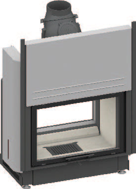 Camina Schmid Lina TV 7357h/s, Cheminée-Einsatz
