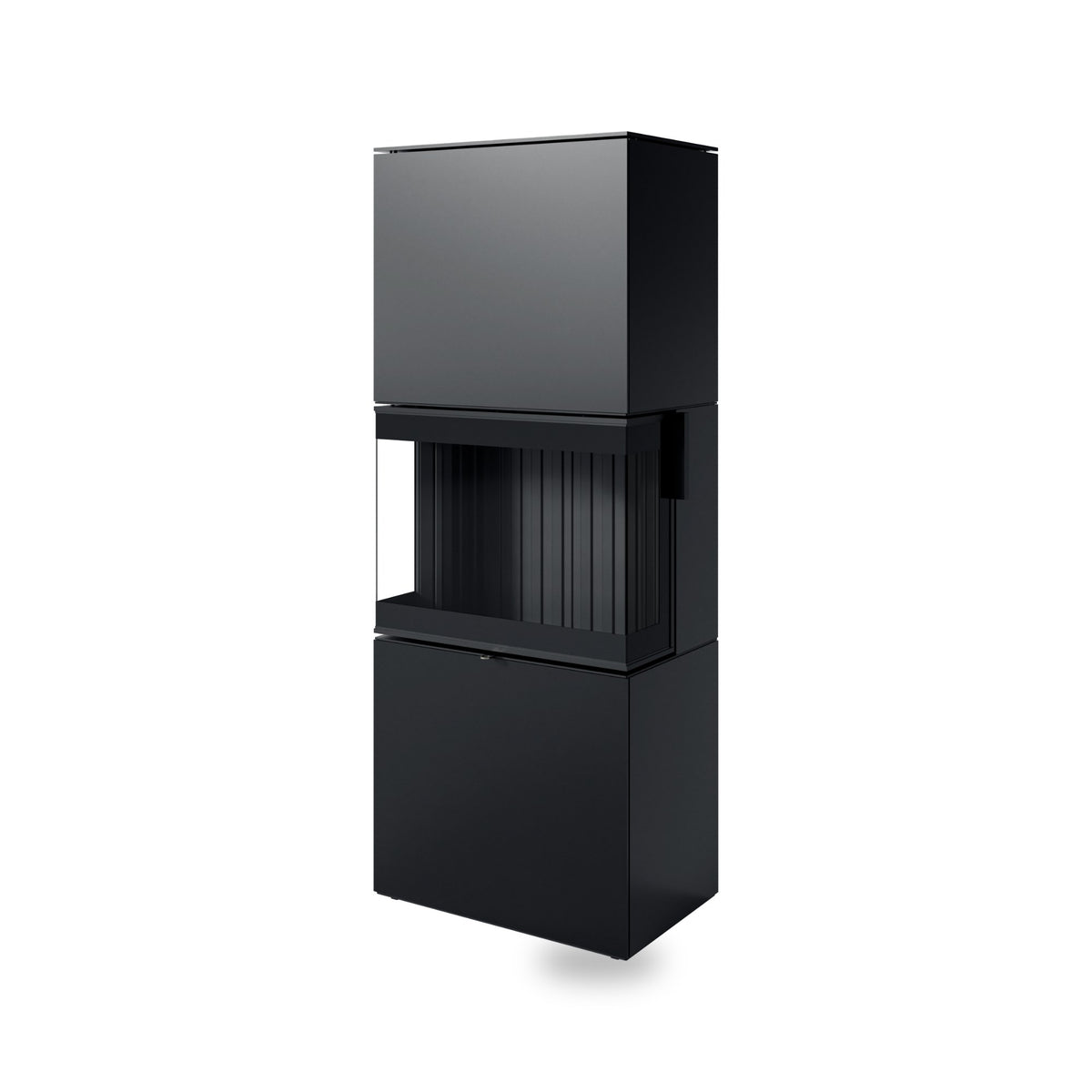 Spartherm Largo L, Schwedenofen, Steel, Nero