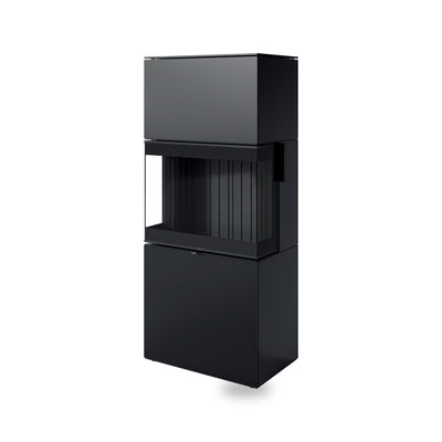 Spartherm Largo S, Schwedenofen, Steel, Nero