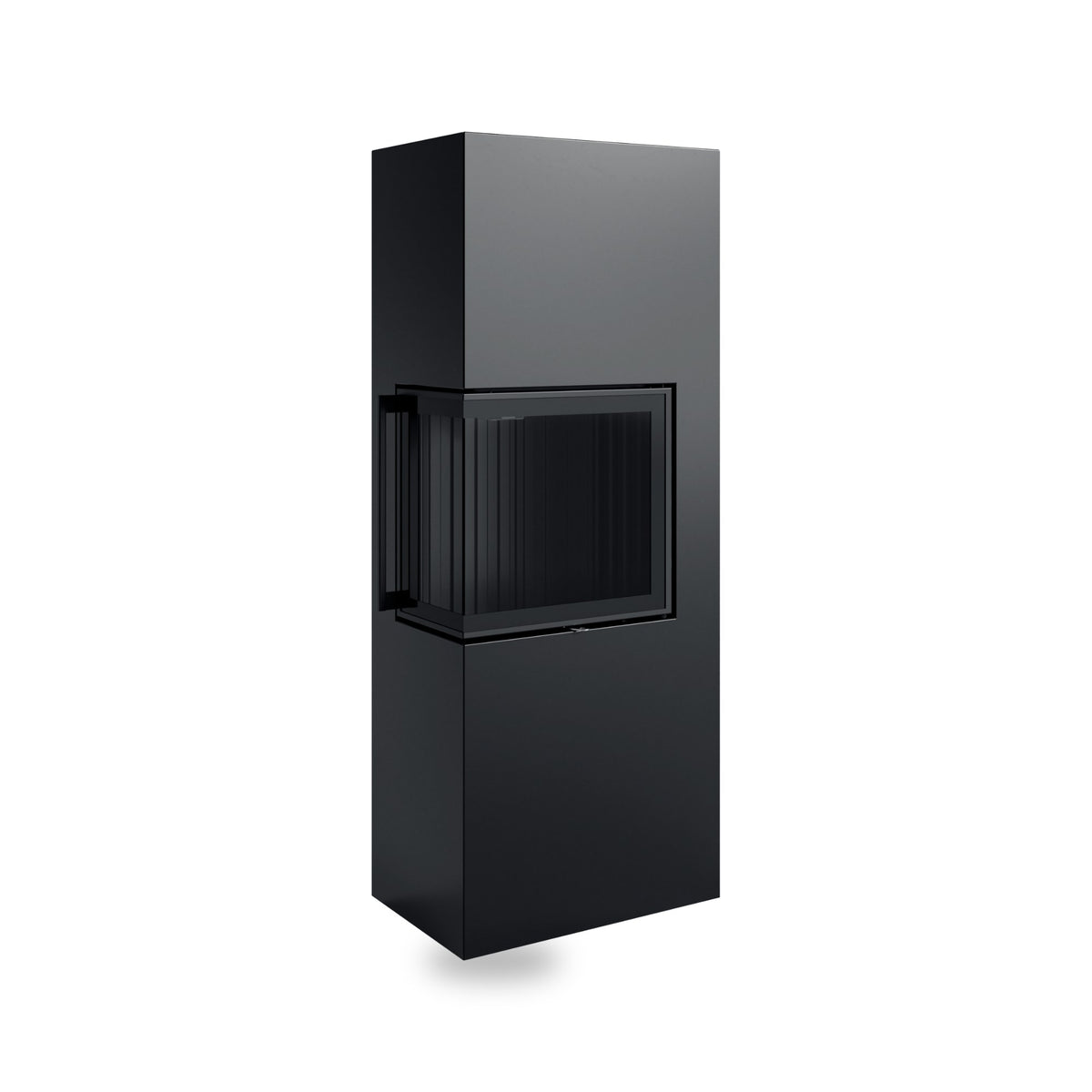 Spartherm Lungo 2L/2R, Schwedenofen, links (2L), Nero