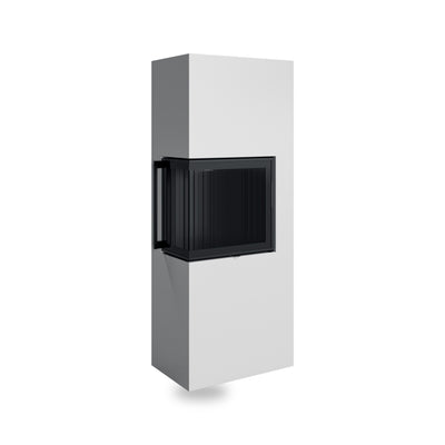 Spartherm Lungo 2L/2R, Schwedenofen, links (2L), Weiss