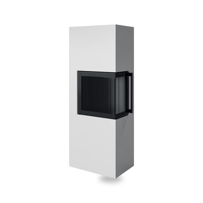 Spartherm Lungo 2L/2R, Schwedenofen, rechts (2R), Weiss