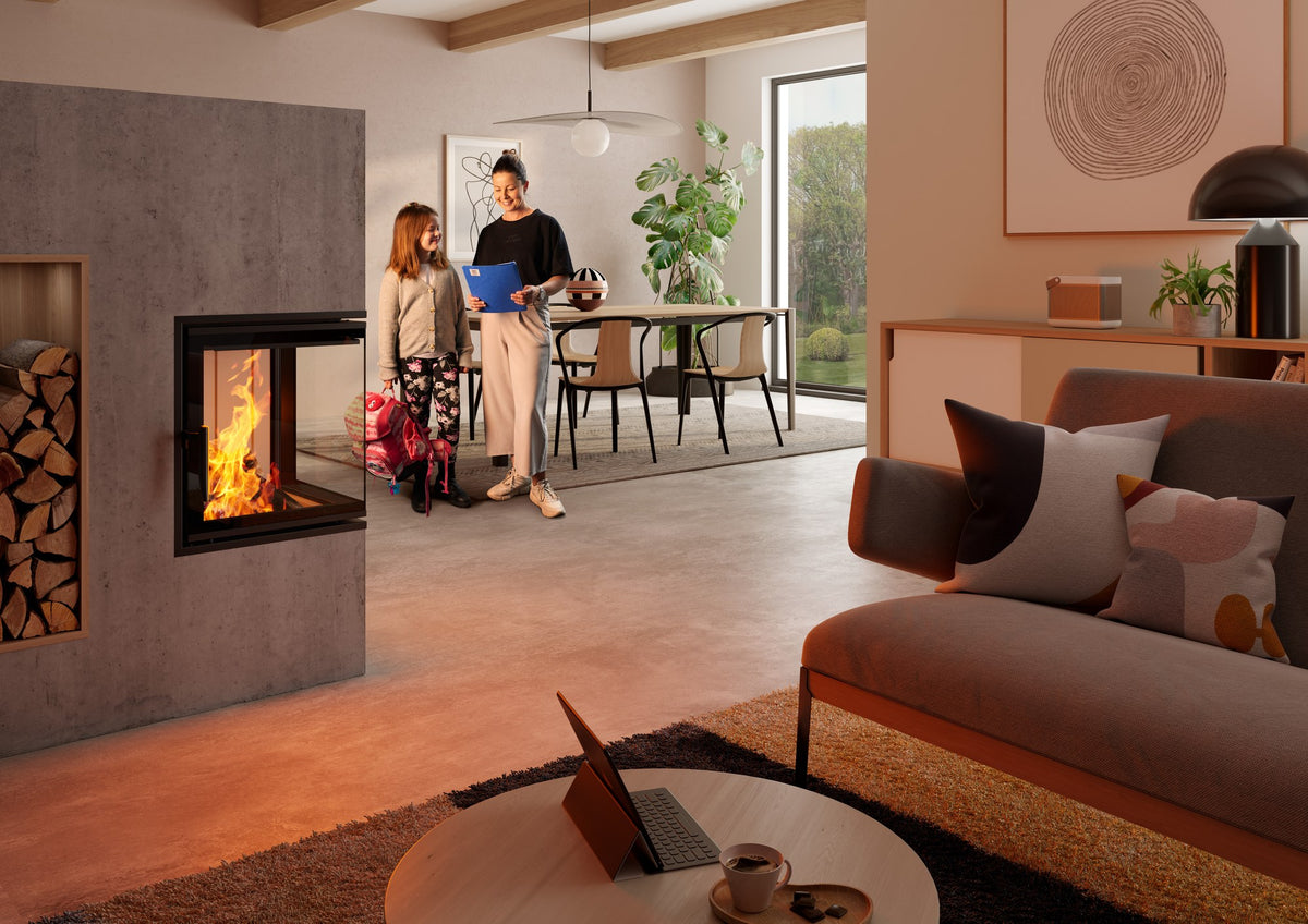 Spartherm Mini 2L/2R, Cheminée-Einsatz, Raumbild 1