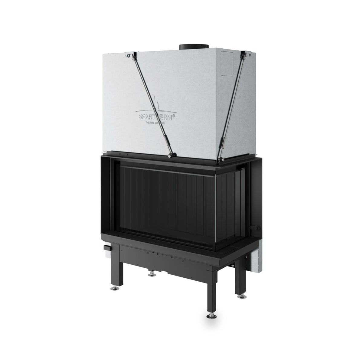 Spartherm Premium V-2L/2R-80h, Cheminée-Einsatz, rechts (2R)
