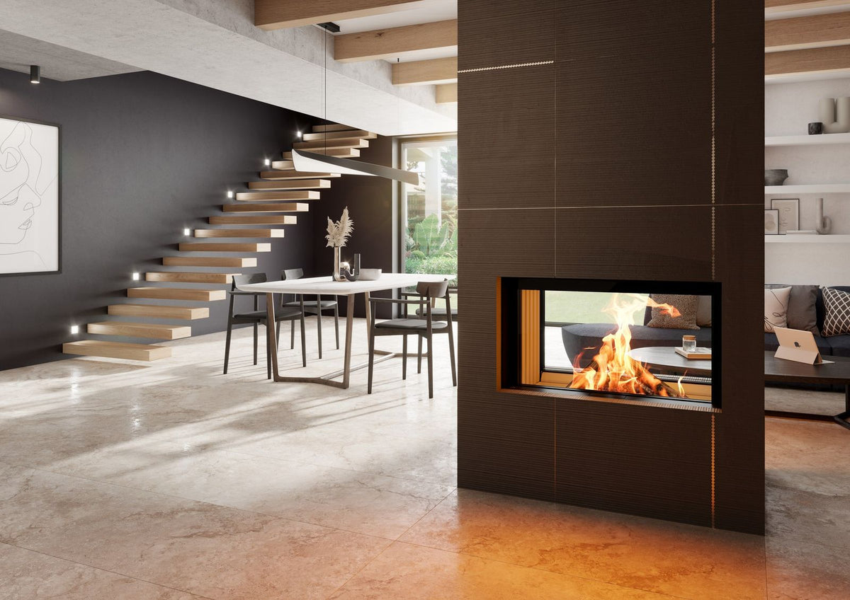 Spartherm Premium V-FD-87h, Cheminée-Einsatz, Raumbild