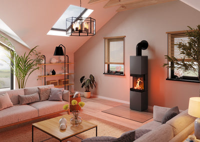 Spartherm Trico L, Schwedenofen, Raumbild 2