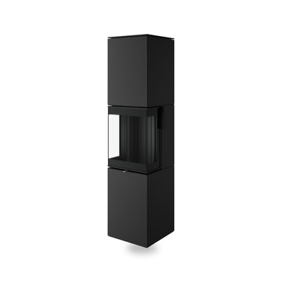 Spartherm Trico L, Schwedenofen, Steel, Nero
