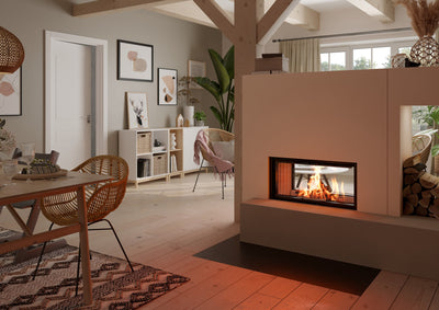 Spartherm Varia AS-FDh, Cheminée-Einsatz, Raumbild