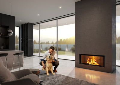 Spartherm Varia B-120h, Cheminée-Einsatz, Raumbild